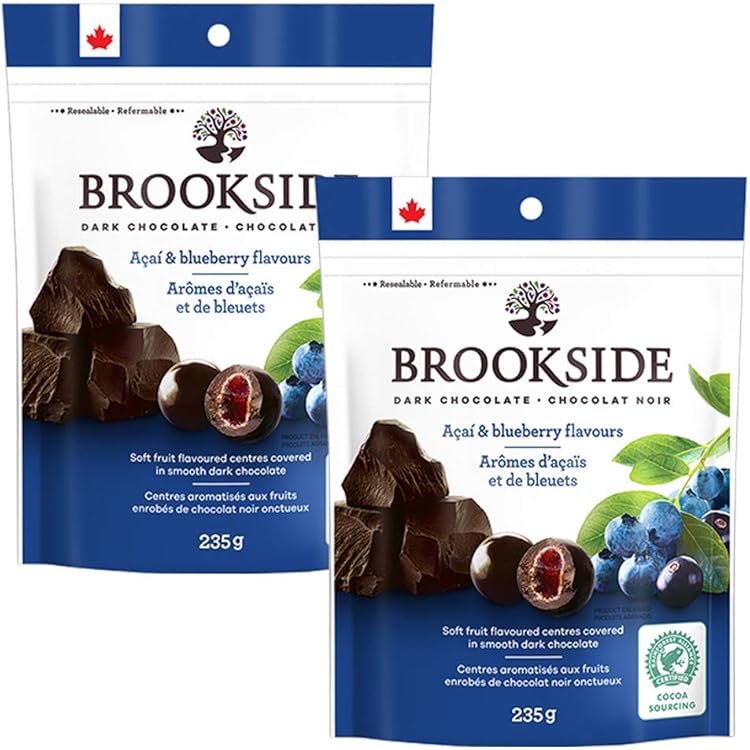 Amazon | ブルックサイド ダークチョコレート アサイー＆ブルーベリー